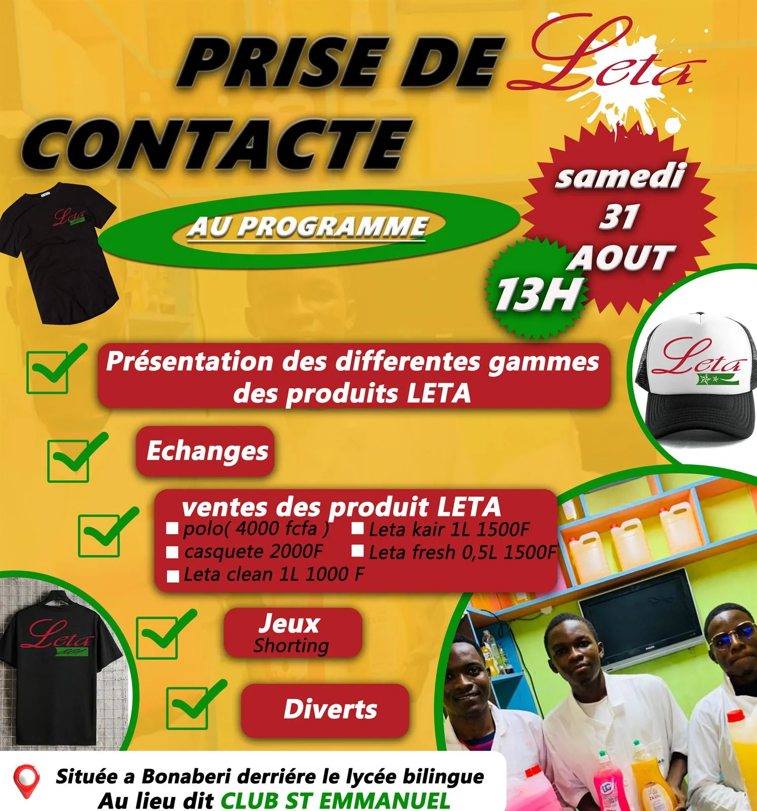 Affiche événement A3